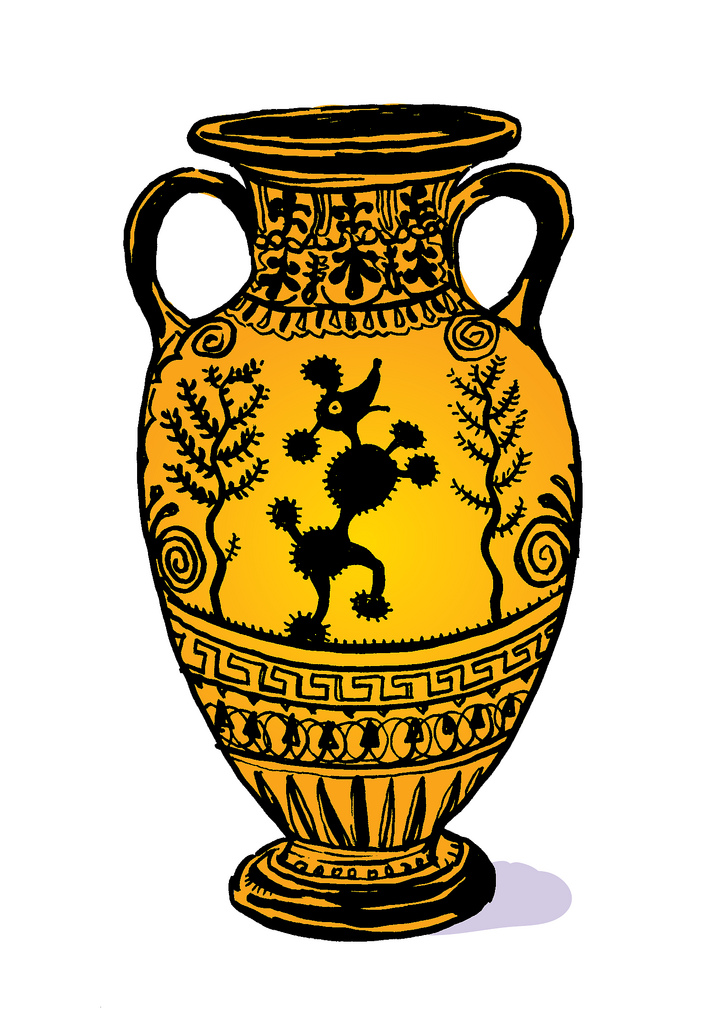 723x1024 Poodle Urn Sometimes You Do A Drawing Just To Make