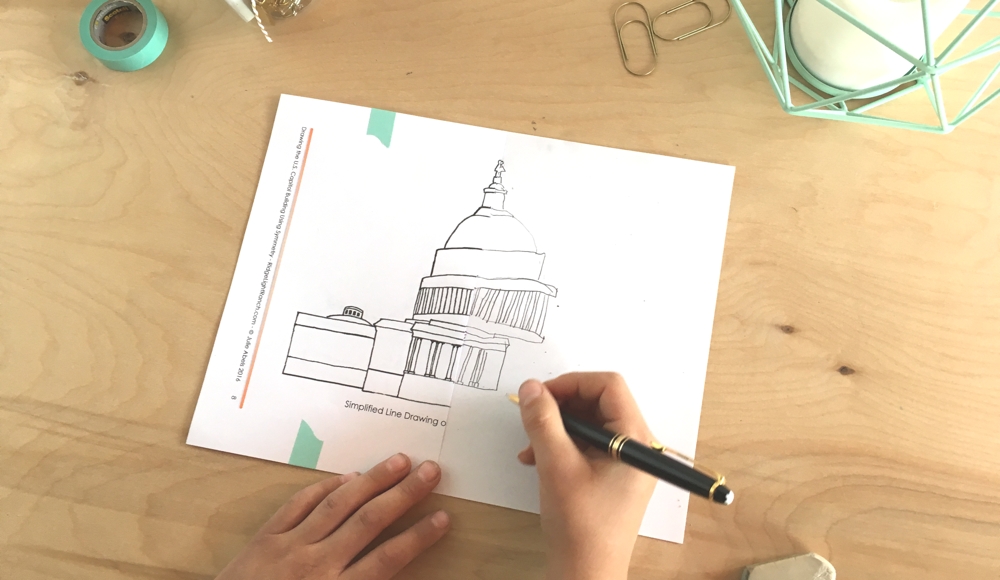 1000x580 Drawing The U.s. Capitol Building Using Symmetry (C3w2)