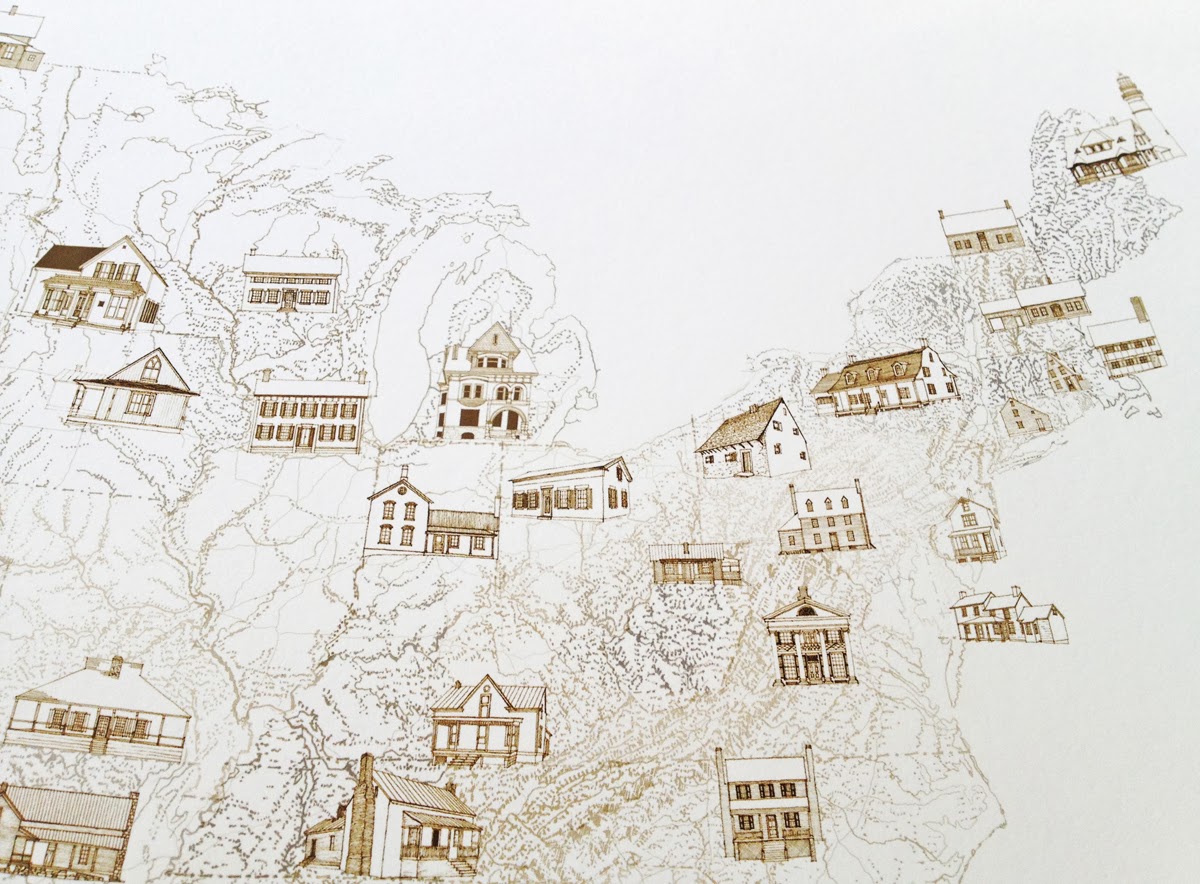 1200x884 Turn Of The Centuries State Architecture Map Drawing