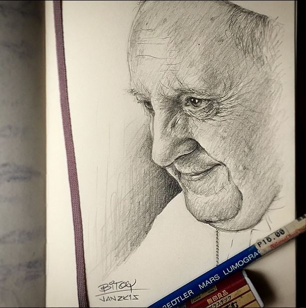 611x614 Michael V. And Tom Rodriguez Shares Talent In Drawing