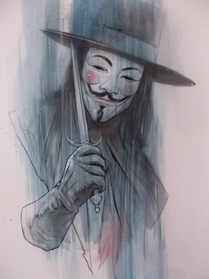 720x960 V For Vendetta By Ben Oliver