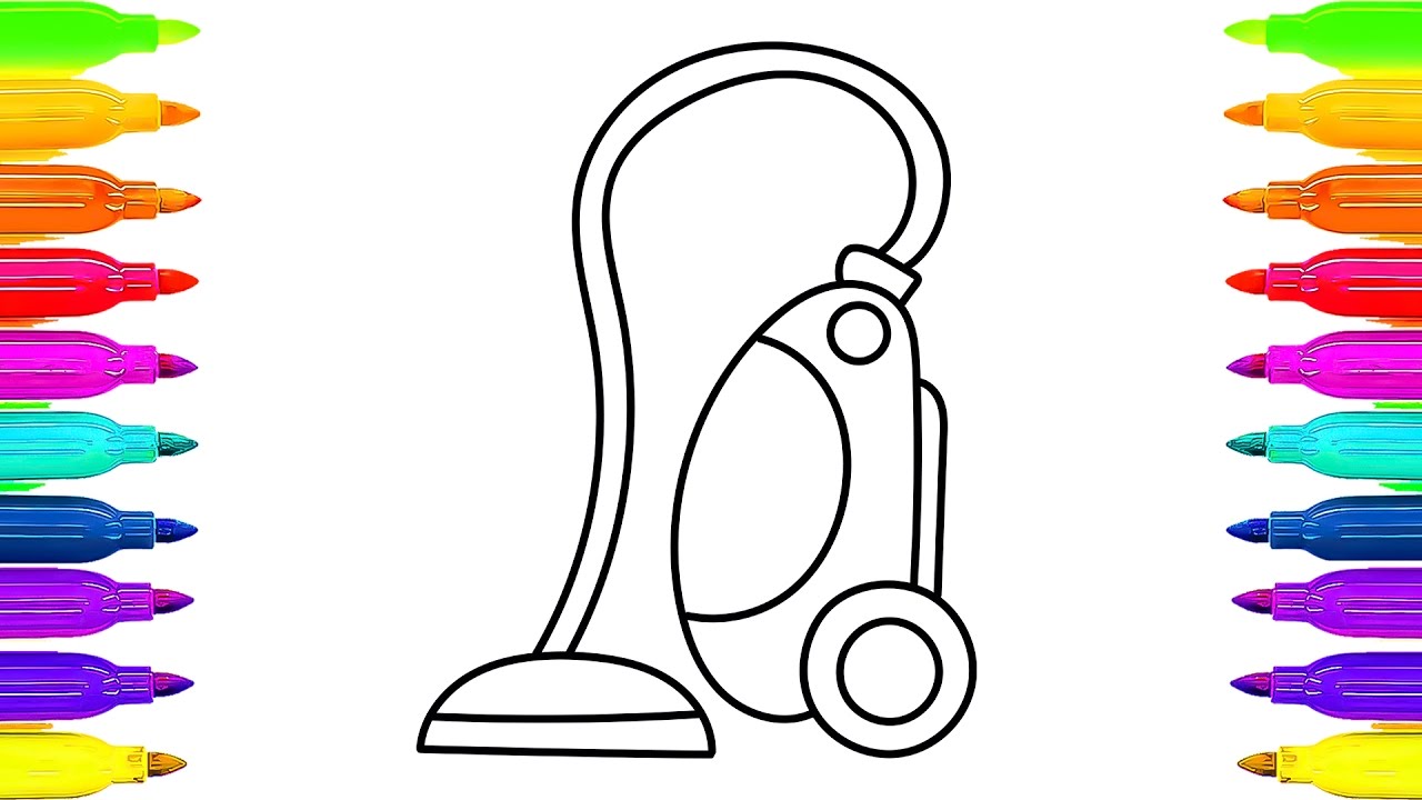 Vacuum Cleaner Drawing at GetDrawings | Free download