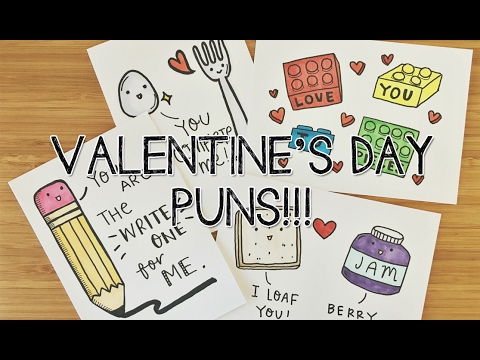 480x360 7 Diy Valentines Puns! Cards Doodle With Me