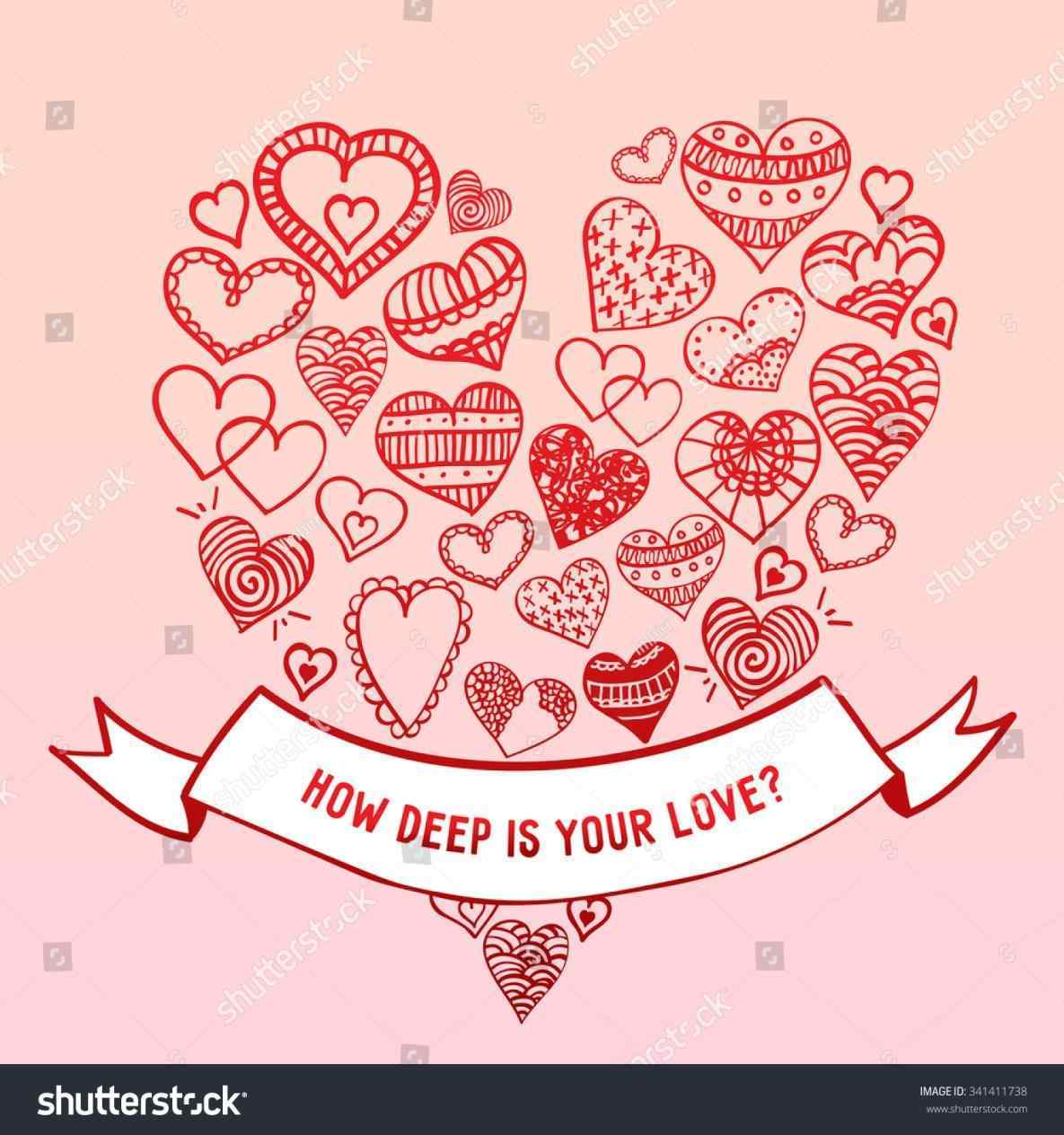 1185x1264 Drawings Day Card Design Heart Pink Stock Vector How To Draw
