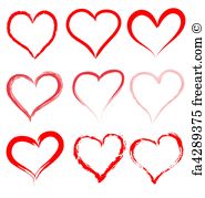 185x179 Free Heart Drawings Our Best 75