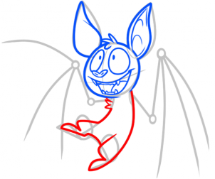 302x252 How To Draw How To Draw A Vampire Bat