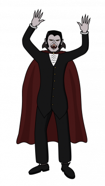 215x382 How To Draw A Vampire, Monsters, Creatures, Easy Step By Step