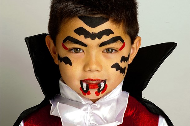 610x407 Vampire Face Paint Step By Step Tutorial Madeformums