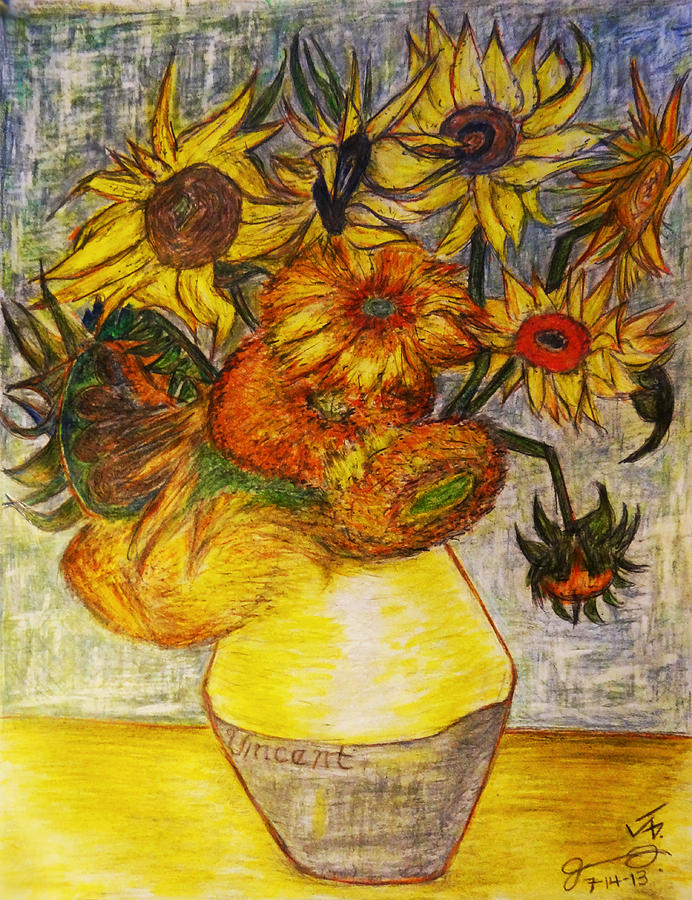 692x900 Replica Of Vincent Van Gogh's Still Life