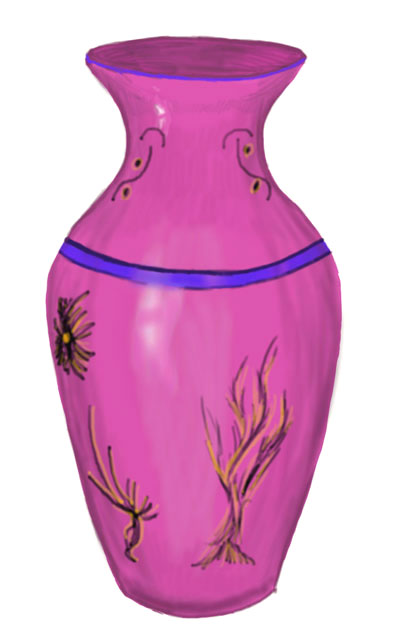 400x637 How To Draw A Vase