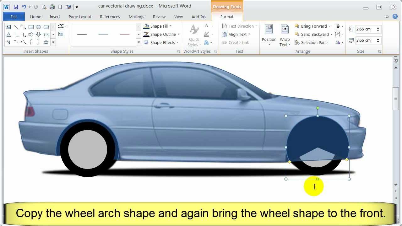 1280x720 Drawing With Vector Graphics In Word 2010