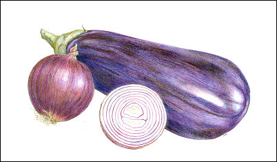 402x235 Sue Woodfine's Paintings And Drawings Of Vegetables