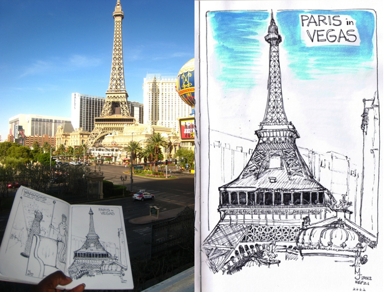 800x600 Vegas' Eiffel Tower