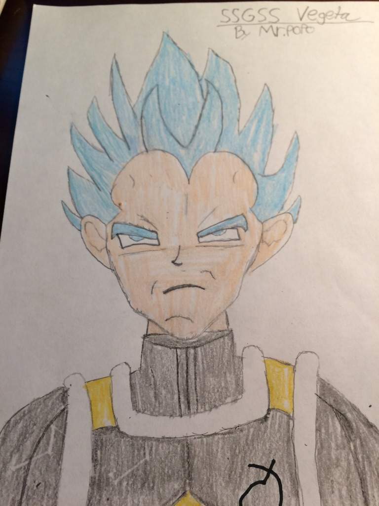 768x1024 My Ssgss Vegeta Drawing Dragonballz Amino