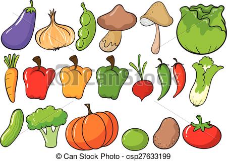 450x320 Different Type Of Vegetables Eps Vectors