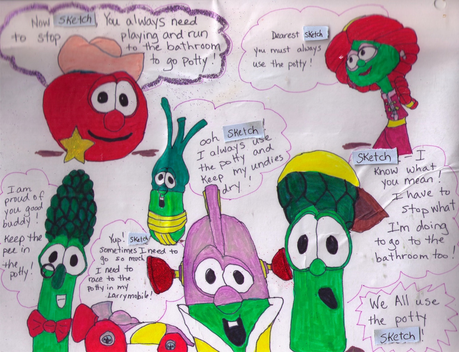 1550x1190 Social Stories Continued Veggies, Potties Amp Streets Treasures