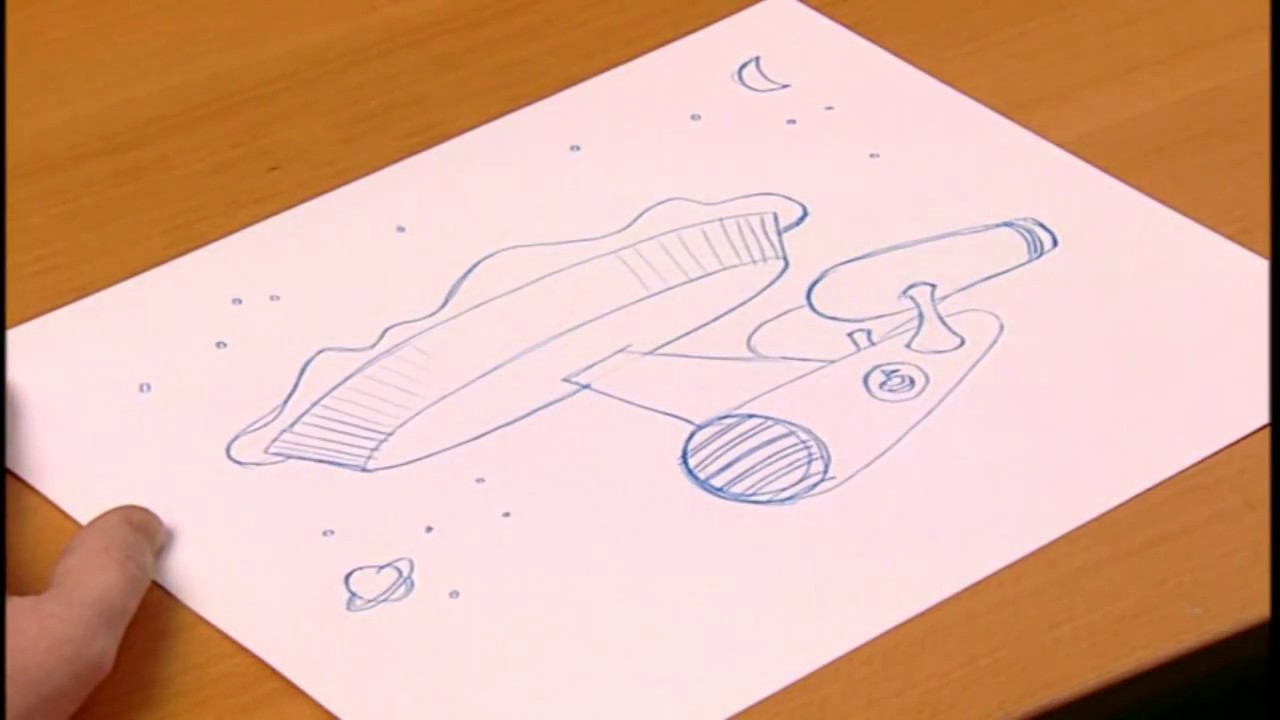 1280x720 Veggietales How To Draw The Uss Applepies