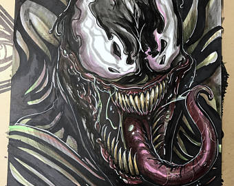 340x270 Venom Drawing Etsy