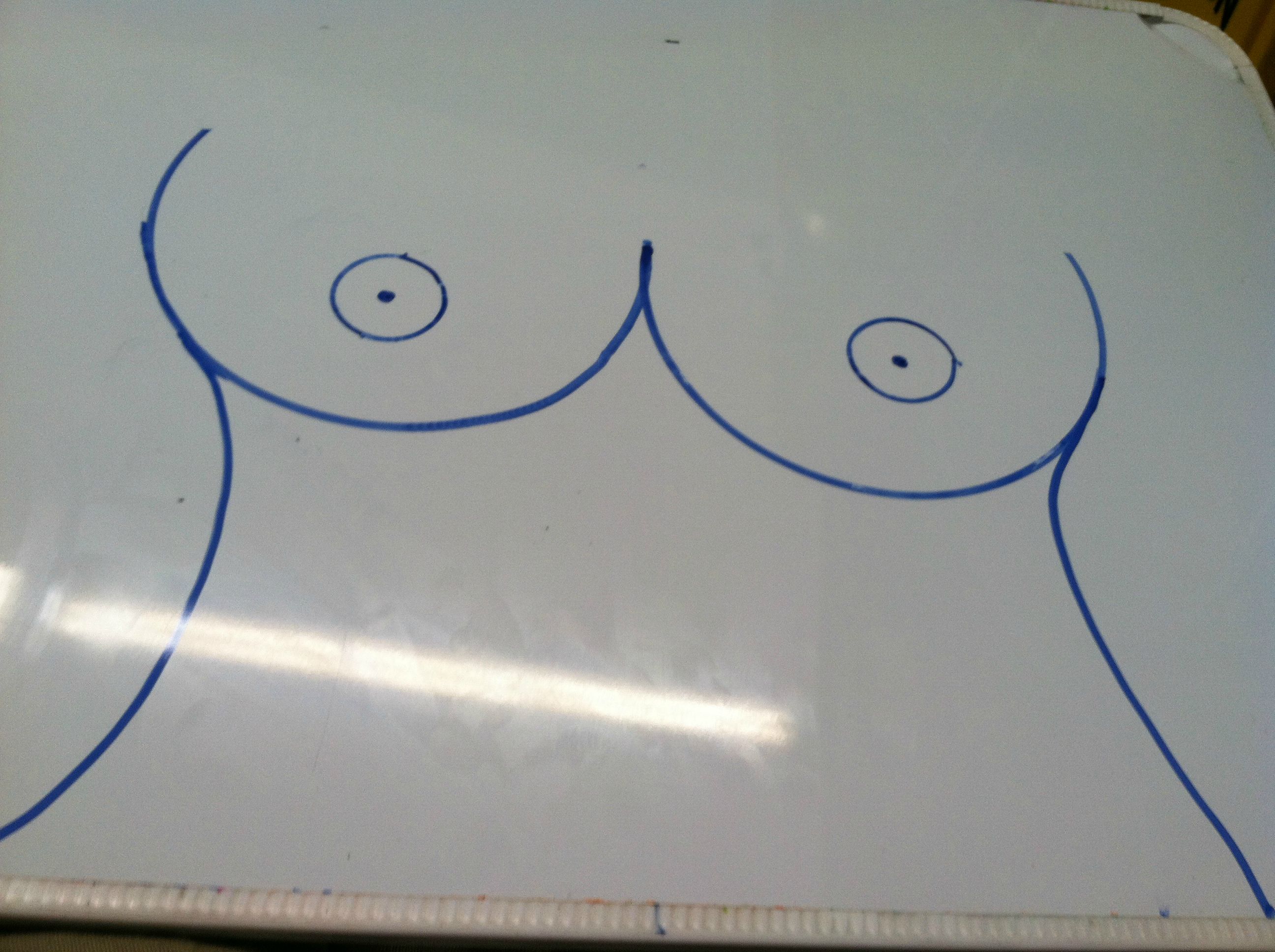 2592x1936 My Very Detailed Oc Drawing Of Some Boobs For You Guys And Girls