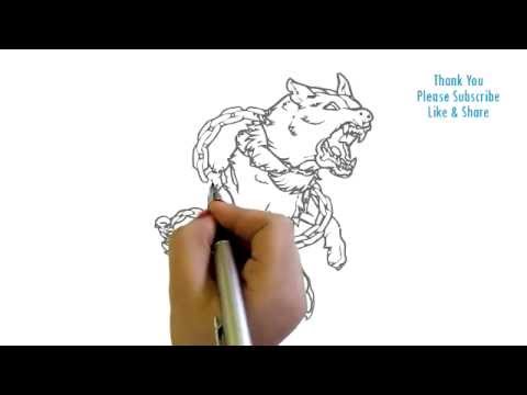 480x360 How To Draw A Crazy Angry Dog Cartoon