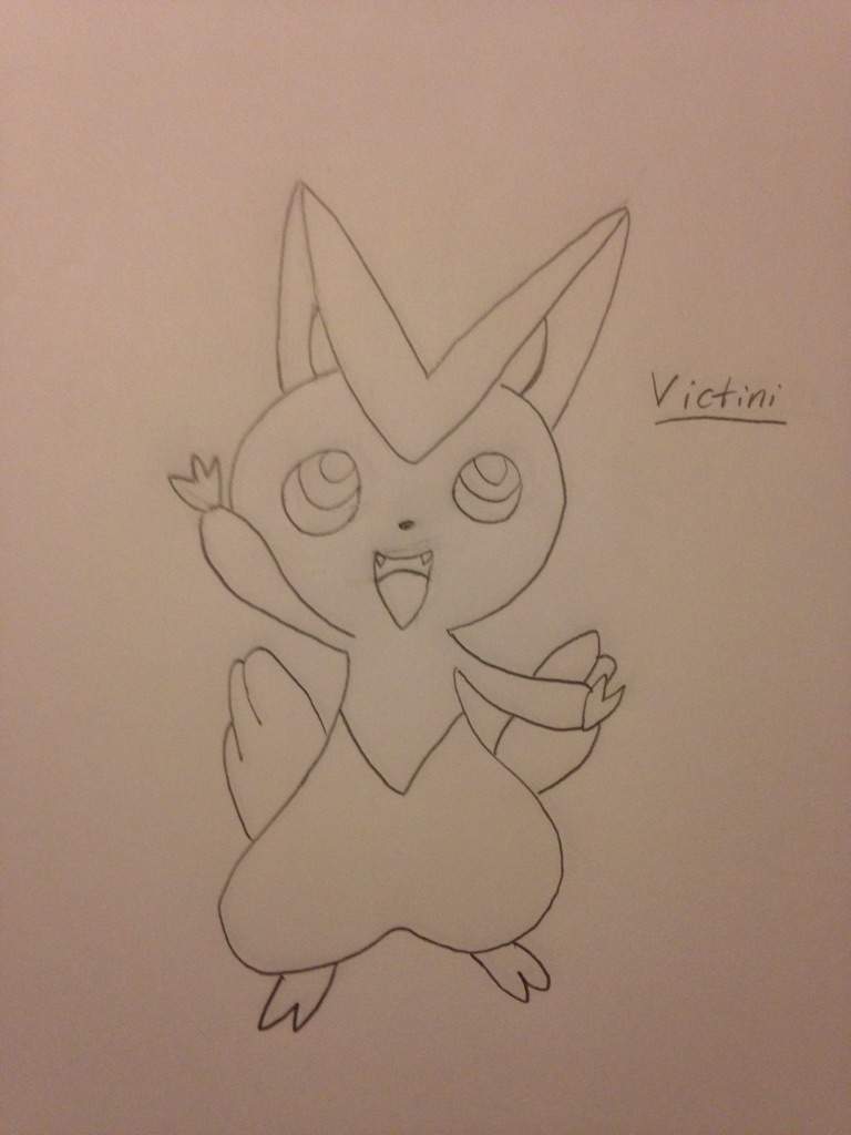 768x1024 Victini Drawing Amino