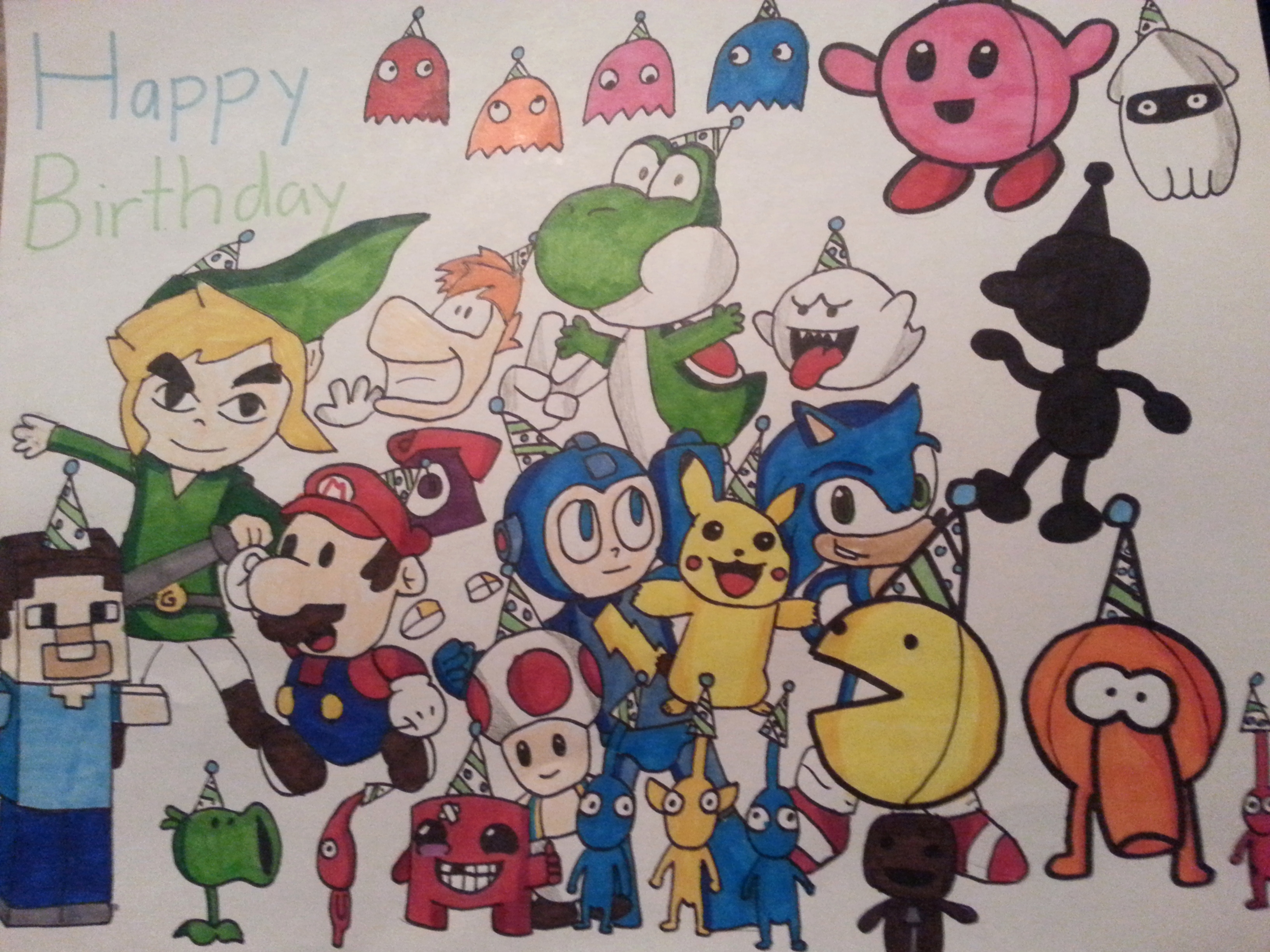 3264x2448 Overwatch Birthday Card Fresh Video Game Character Birthday Card