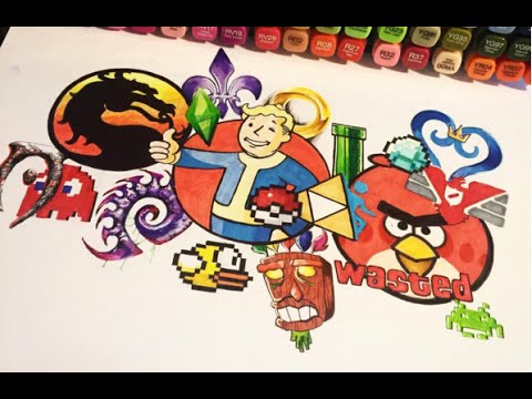 480x360 Name The Video Game Drawing