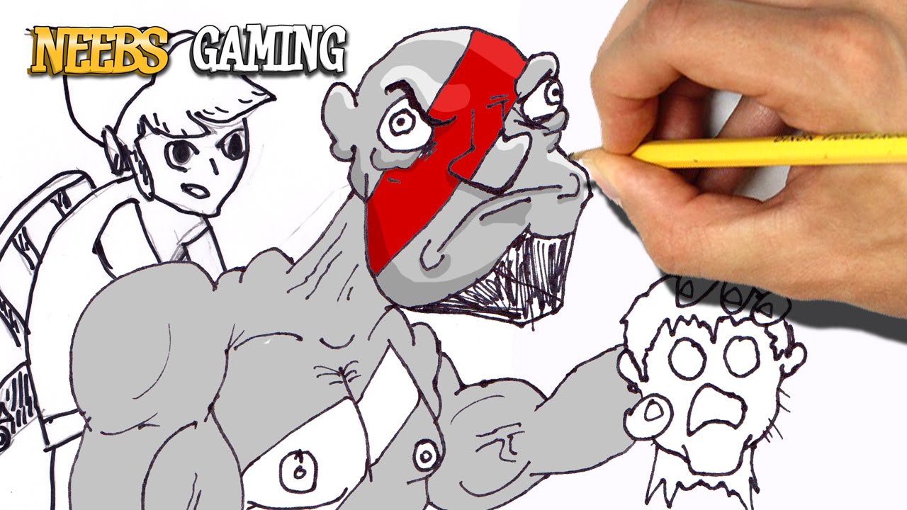 1280x720 Video Game Drawing Challenge