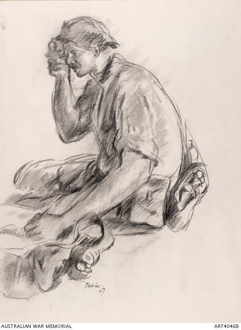 477x654 James Richard Creber, Australian Bombardier, 4th Field Regiment