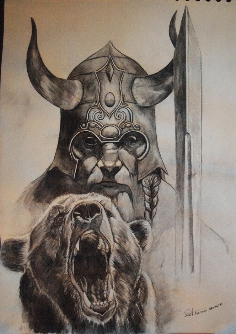 752x1063 Viking Drawings