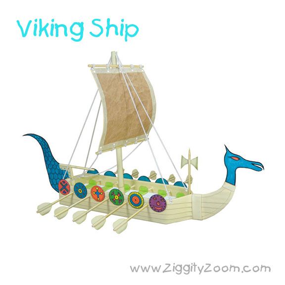 576x576 Easy Diy Viking Ship Craft From Recycled Items Ziggity Zoom