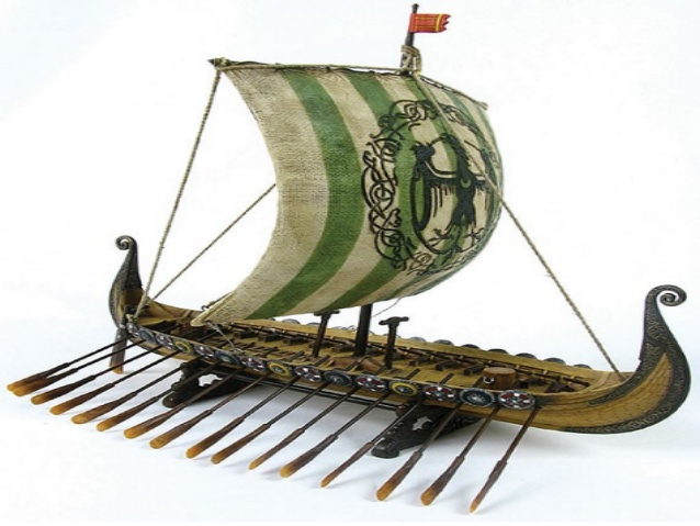 638x479 Viking Longships