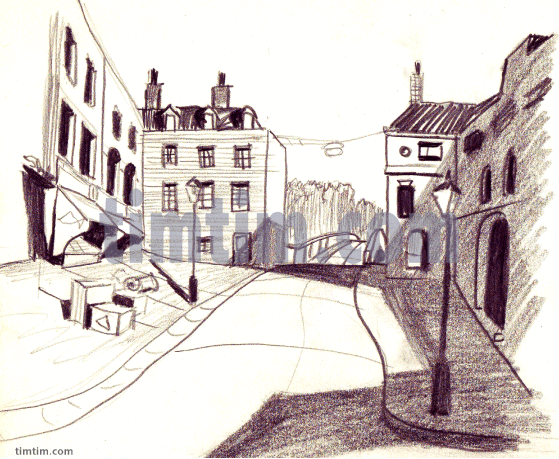 559x459 Free Drawing Of Italian Village From The Category Holidays Tourism