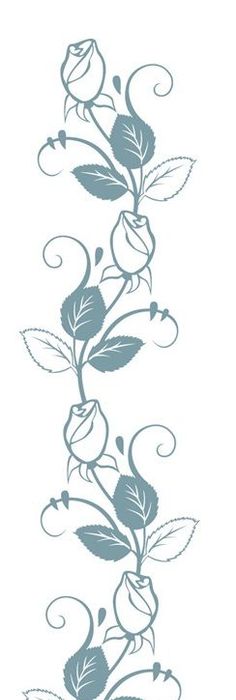 236x700 Drawing Designs With Color Placement For Mammen Vine Embroidery