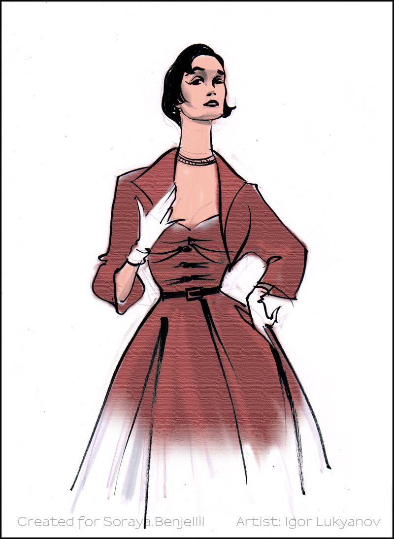 800x1094 Vintage Fashion Sketch.jpg Pixels Poses