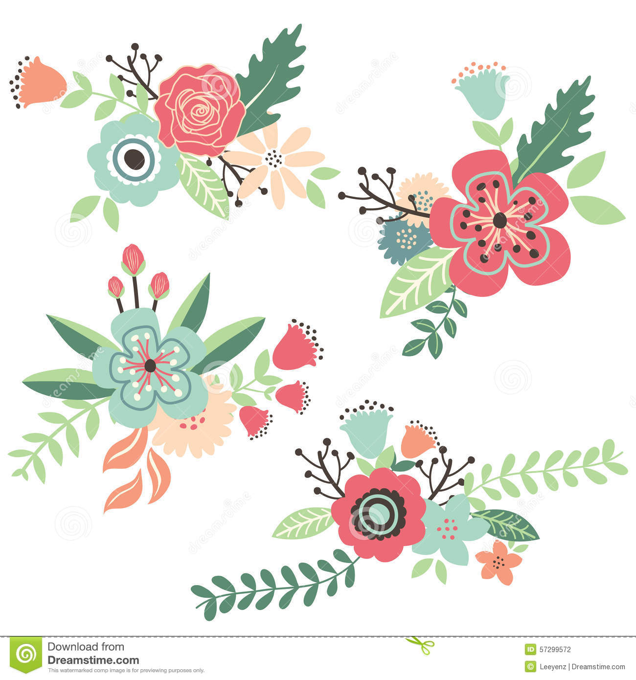 1300x1390 Vintage Flower Drawings Drawn Vintage Flower Free Hand Drawing