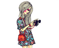 236x193 Vintage Girl Drawing