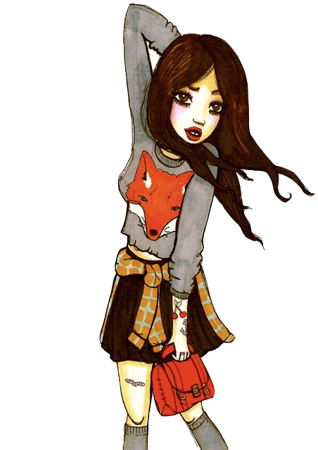 452x640 More Like Vintage Girl Png 13 By ~ananurputeri