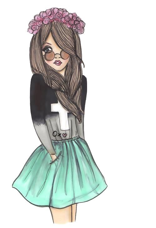 500x728 Png, Tumblr, Girl Png