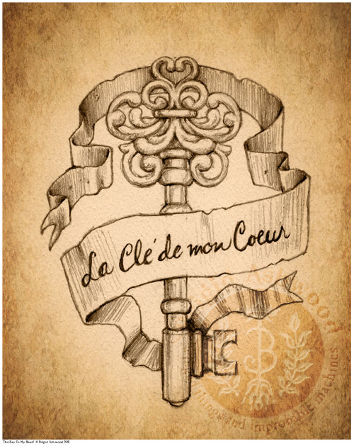 500x629 Best Photos Of Antique Key Drawings