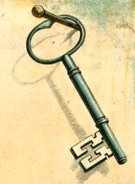 191x261 Skeleton Key Drawing