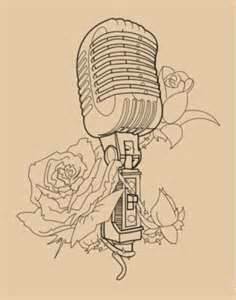 236x300 Old Microphone Tattoo Group Picture Image By Tag Keywordpictures
