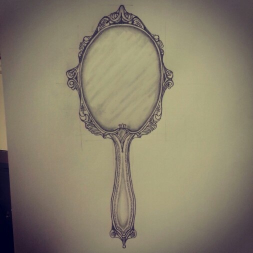 506x506 Little Mirror Sketch