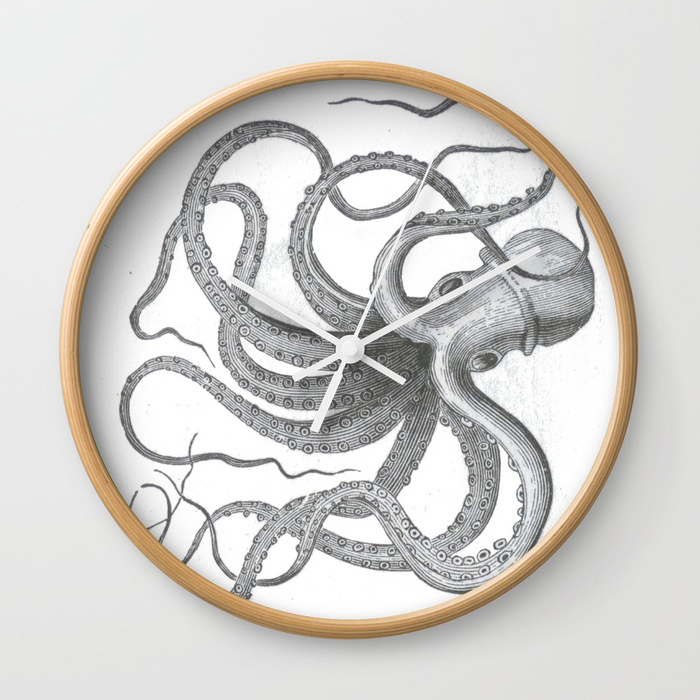 700x700 Vintage Nautical Steampunk Octopus Kraken Sea Monster Steampunk