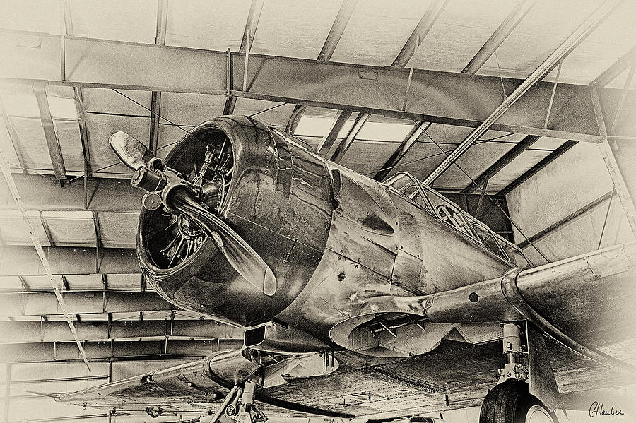 900x599 Vintage Airplane Canvas Print Canvas Art By Christine Hauber