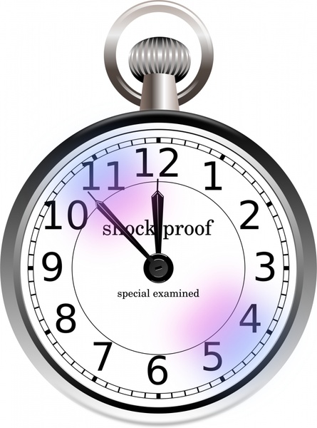 445x600 Old Pocket Watch Free Vector In Open Office Drawing Svg ( Svg