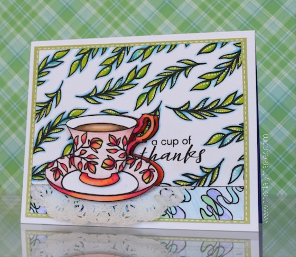 1024x889 Vintage Teacup Stamp Set Altenew