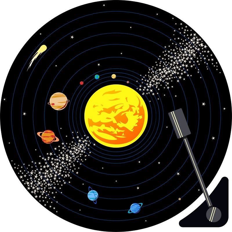 800x800 Solar System Vinyl De Jezkemp Board Solar