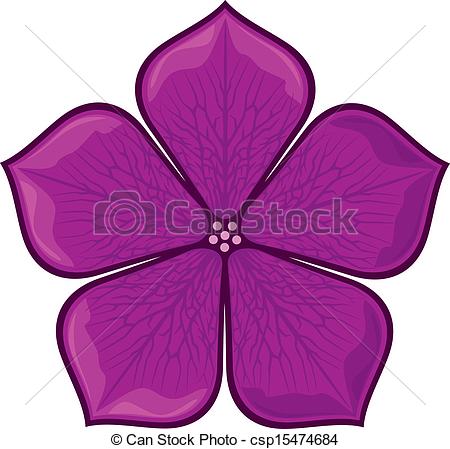 450x449 Violet Flower Vector