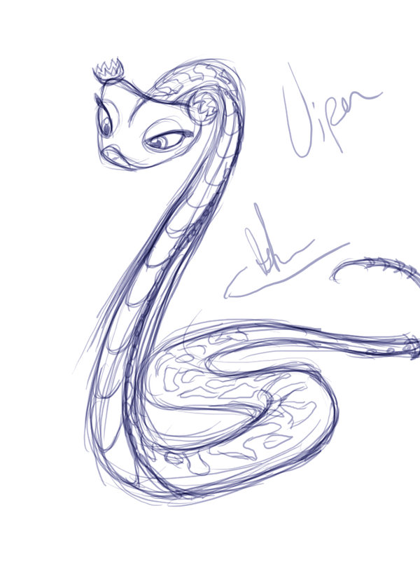 600x802 Viper By Kicsterash On Sketches Viper